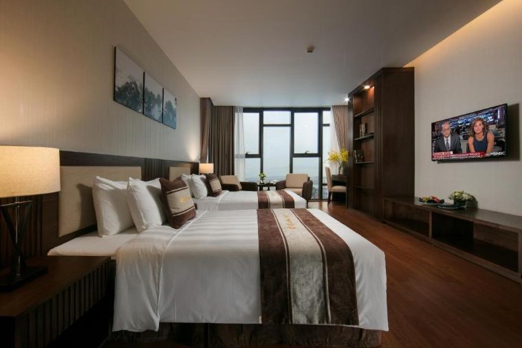  Phòng Deluxe Twin Sea View